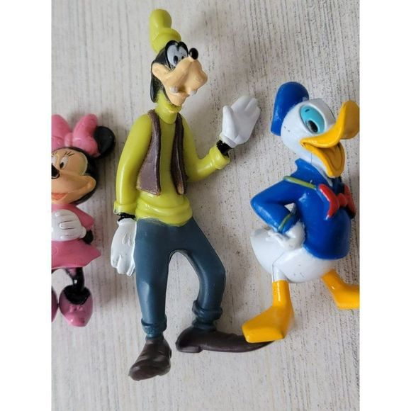 Goofy Minnie Mouse Donald Duck set toy figure - Picture 3 of 8